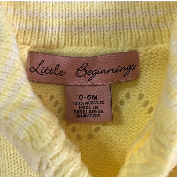 Little Beginnings Two Piece Outfit 0-6 Months - Picture 5 of 7